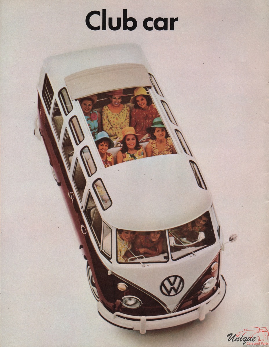 1967 Volkswagen Kombi Bus Brochure Page 13